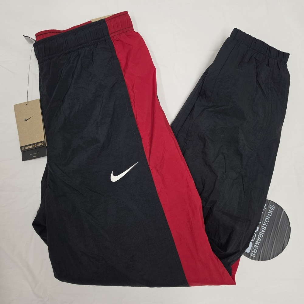Nike Total 90 Repel Soccer Track Pants Black Red HQ3393-010 Men's Size Medium